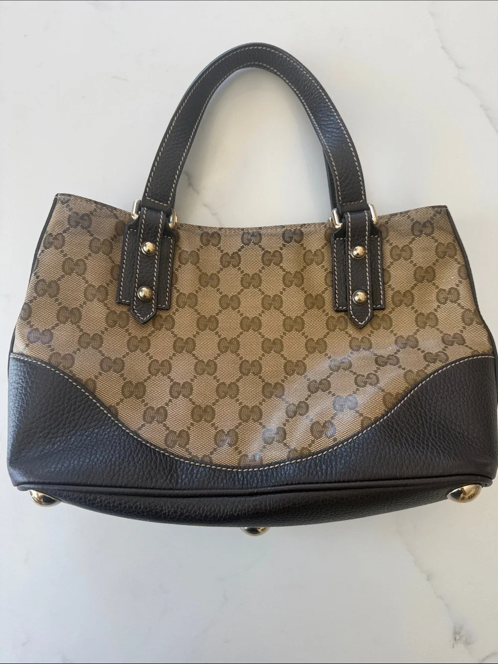 The Fall 2026 Gucci Brown Hasler tote
